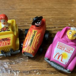 Vintage McDonalds Mini Toy Cars