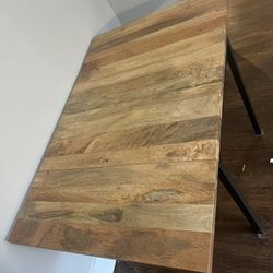 West Elm Drop Leaf Table