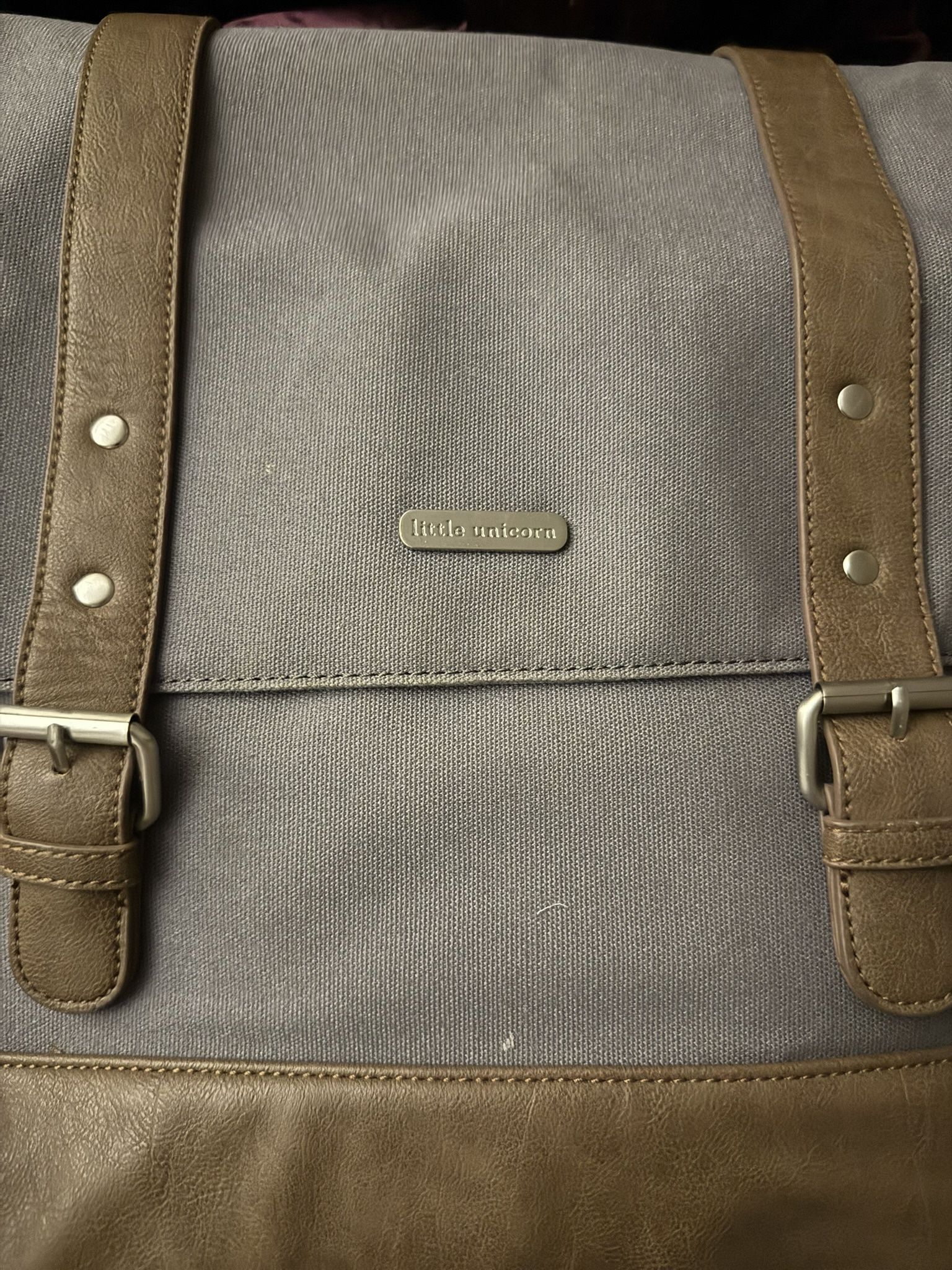 Little unicorn diaper bag