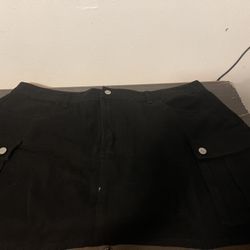 Shein Curve Black skirt