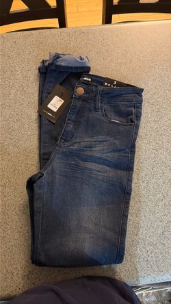 Skinny high rise jeans