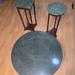 Marble top tables