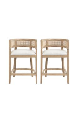 Christopher knight home wooden counter stool set of 2