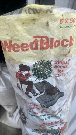 WeedBlock Landscape Fabric 6' x 50'