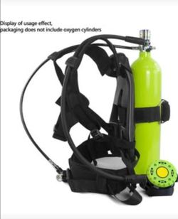 Diving Tank Backpack Harness Scuba Tank Holder for 19-80 cu ft size tanks