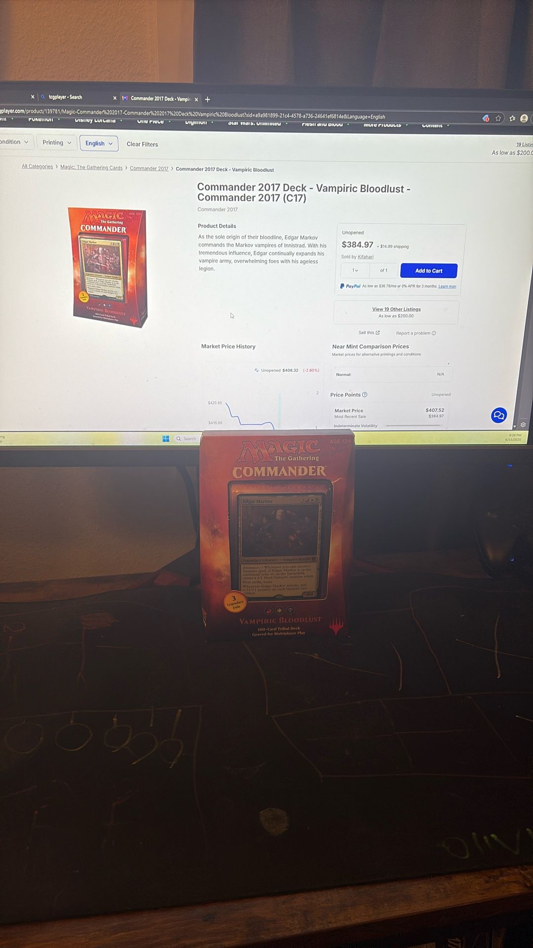 Mtg Unopened Commander Deck