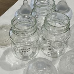 Glass Philips Avent Bottles 