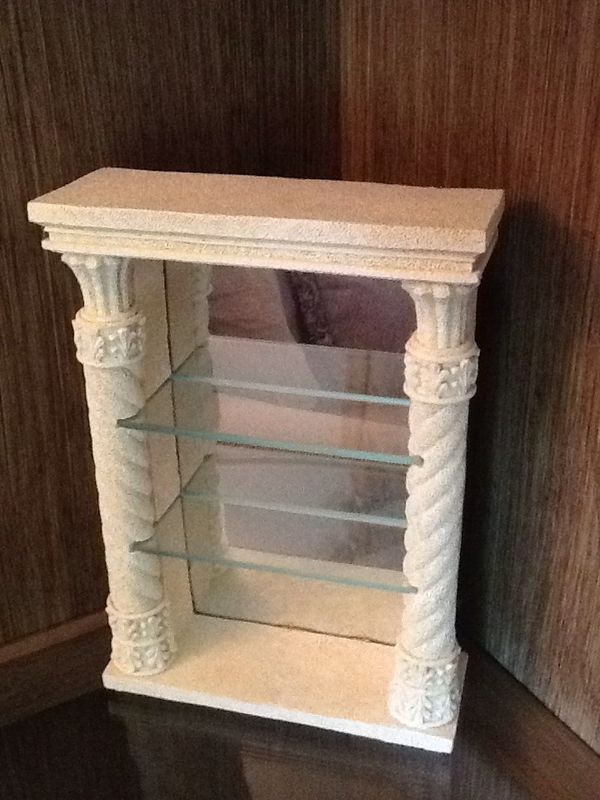 20 Excellent Condition Grecian Roman Italian Shelving Unit 14 20 Excellent Condition Grecian Roman Italian Shelving Unit 14 Inches Tall By 10 Wide Really Nice Solid Piece Antiques In Cape C