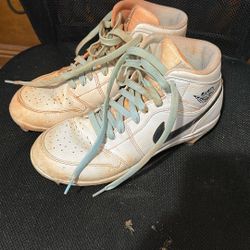 Jordan High top Metal Cleats