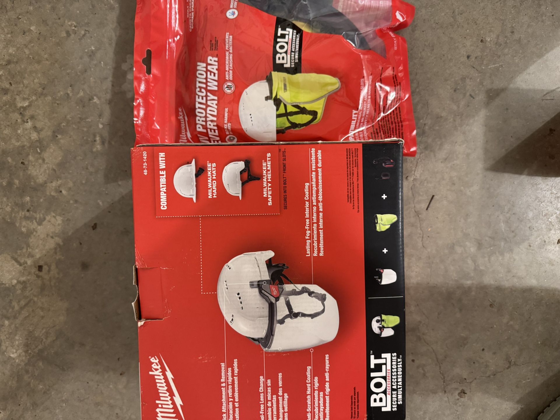 Milwaukee Face Shield And Neck Protector