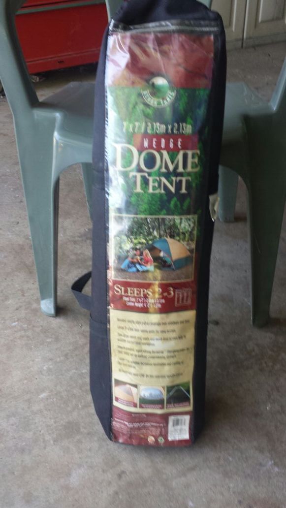 7 x 7 two to three man tent . Never used still in bag.