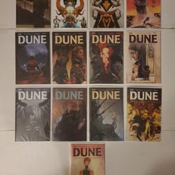 DUNE HOUSE ATREIDES 1-12 Plus Variant #1 BOOM COMIC SET COMPLETE HERBERT 2020 NM