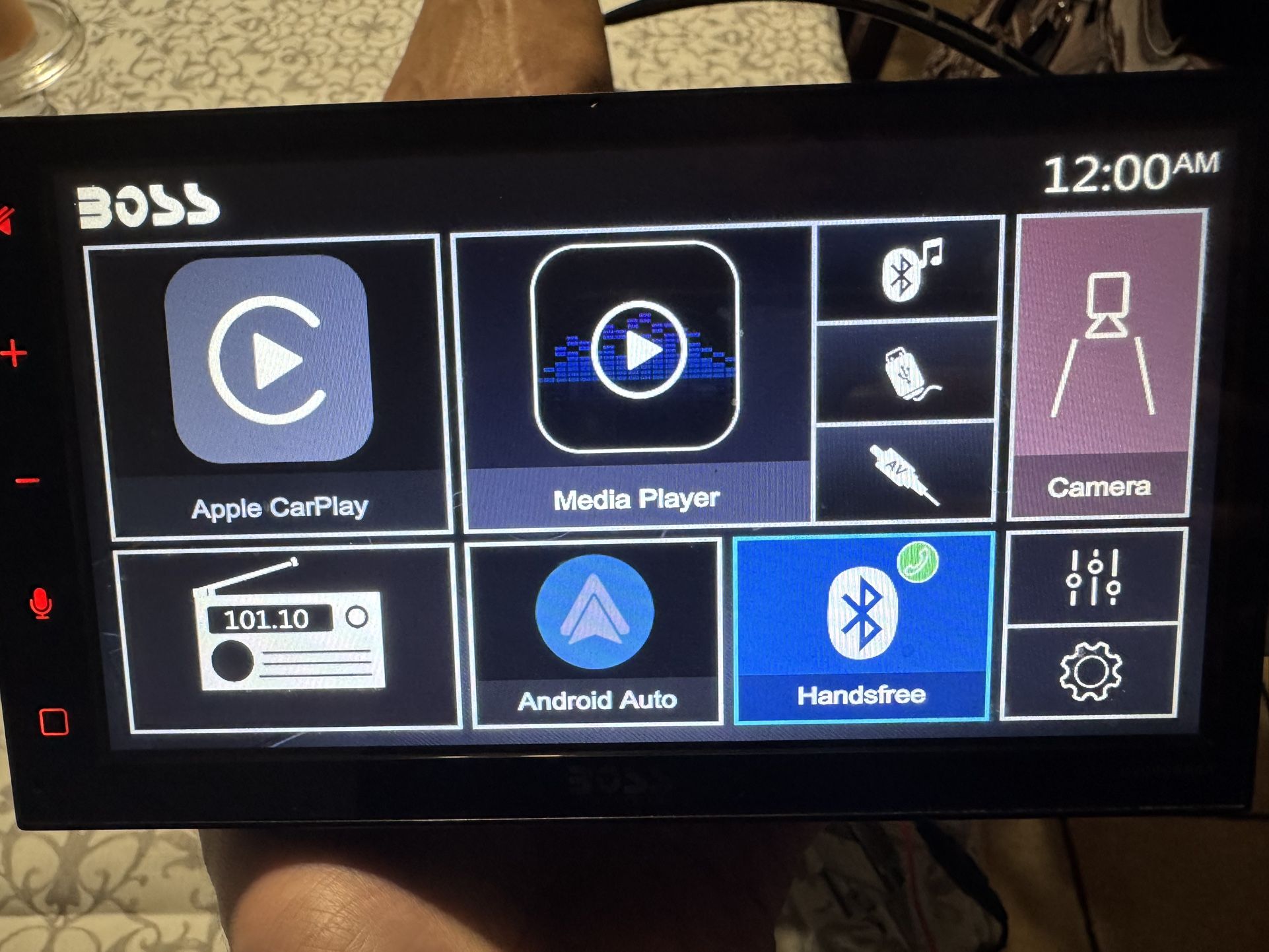 BOSS Audio BVCP9685A double din 2din radio Android Auto Apple Carplay Multimedia Player stereo