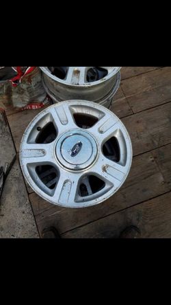 17" 06 ford 6lugs rims only