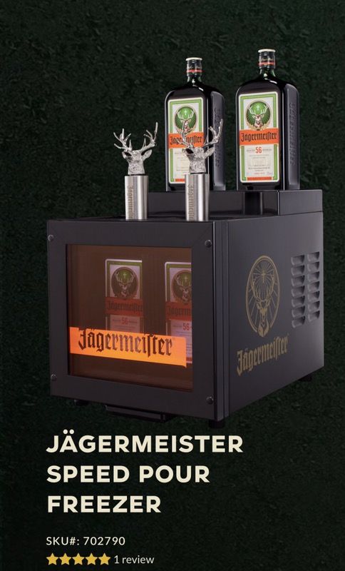 Jagermeister Speed Pour Freezer