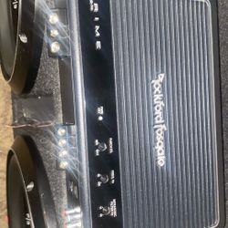 New New Rockford P3 12,s With Matching Rockford Fosgate Prime 1200 Amp.$700