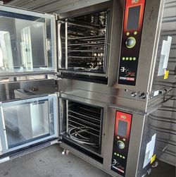 Piper Combi Double Stacked Convection Steam Ovens LIKE Brand-NEW 