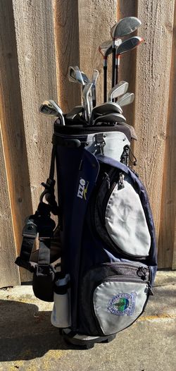 PING EYE2 golf set (TaylorMade Burner Woods+3i-pw+sw+PING putter+bag)