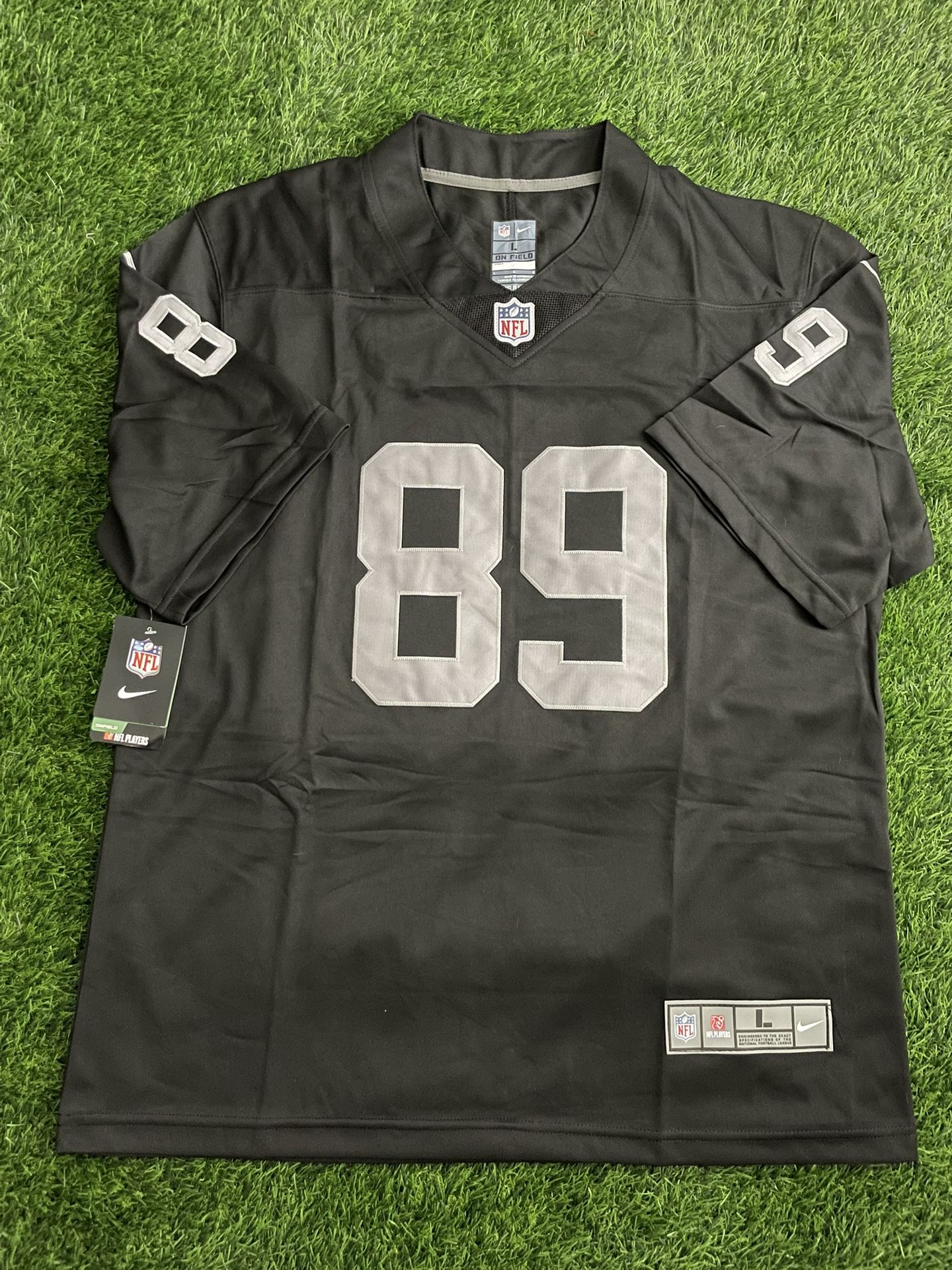 Las Vegas Raiders Brock Bowers Jersey Men’s Large