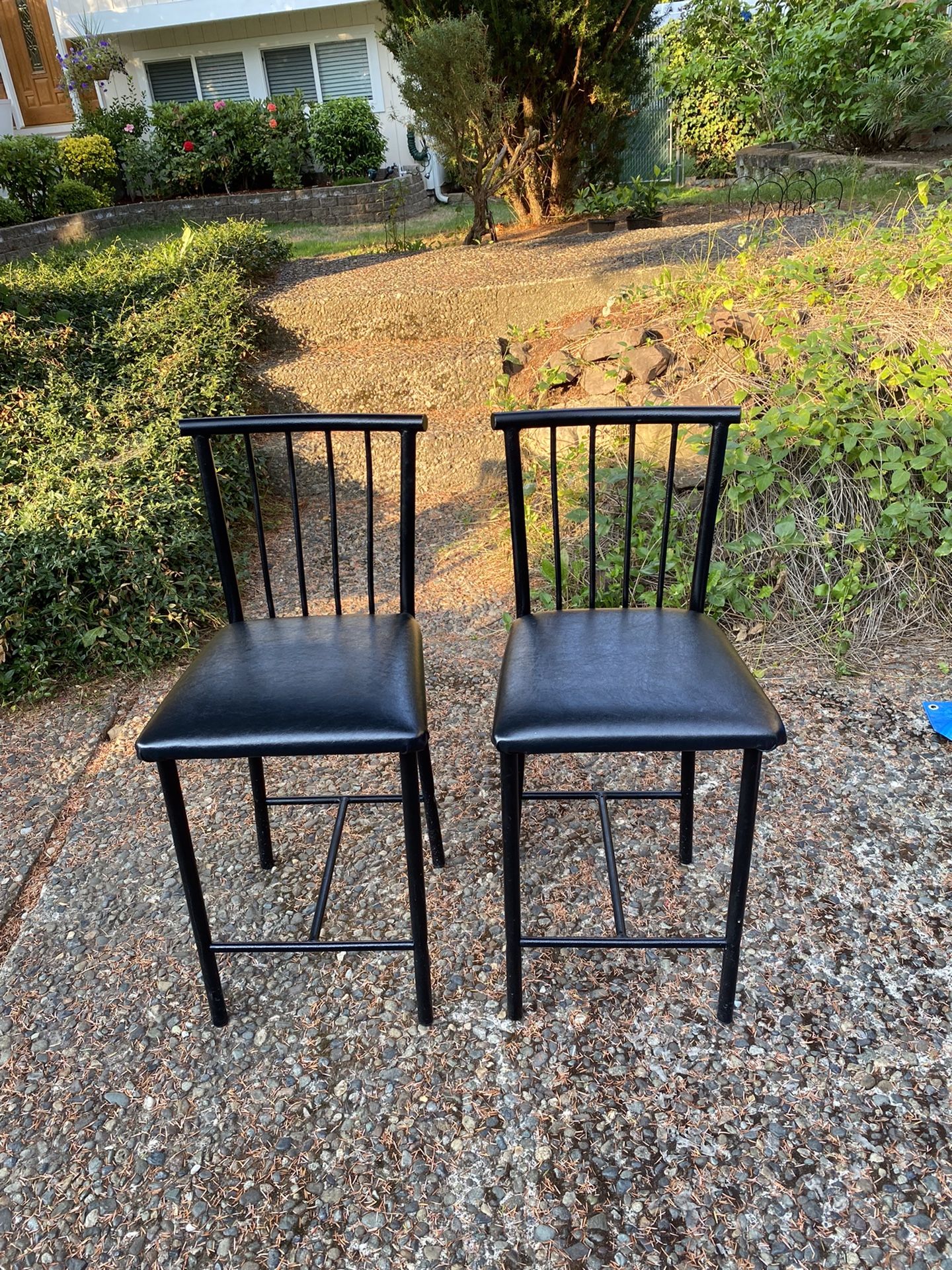 Leather Barstools