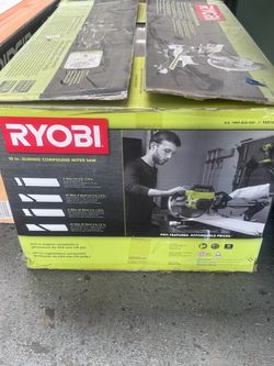 RYOBI 10” Sliding Compound Miter Saw – TSS103