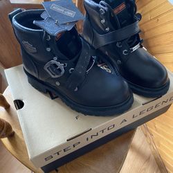 Harley Davidson boots size 6