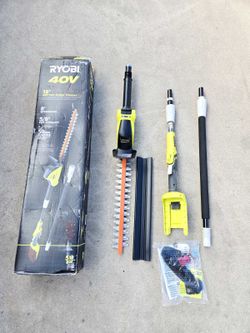 RYOBI 40V Pole Hedge Trimmer
