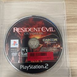Resident Evil: Outbreak Ps2