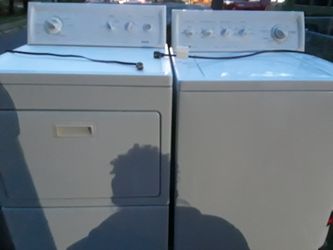 Washer and Dryer (gas)
