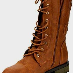 Forever Link Women's Military Stlye Boots