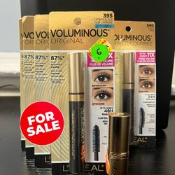 Mascara and Lipstick 