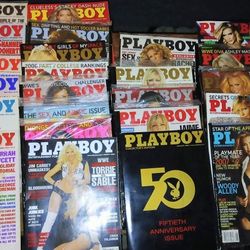Playboy Collection Of 22 Issues From 1(contact info removed) Some Rare