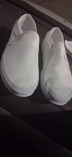 Vans Classic Slip-On White Sneakers