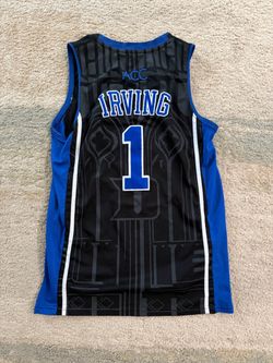Kyrie Irving #1 Duke Blue Devils Basketball Jersey Size Medium