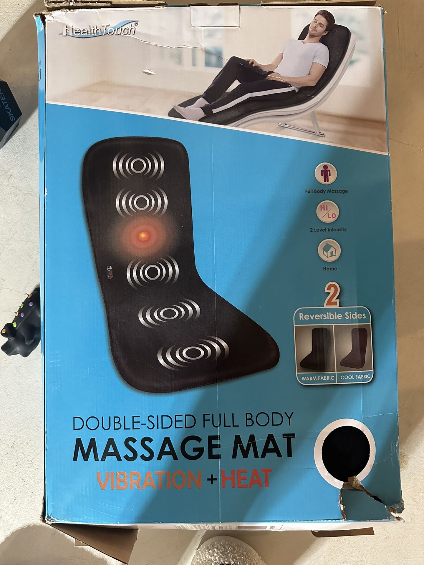 Massage Mat With Heat And Vibrations