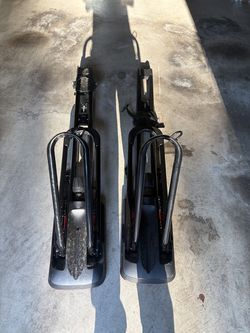 2 Yakima HighRoad Upright Roof Bike Racks – $350 Pair