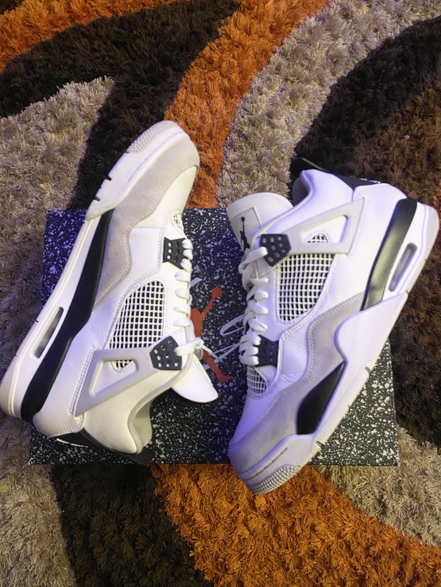 Air Jordan 4 Military Black PreOwned 