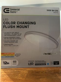 Led Collar Changing Flush Mount