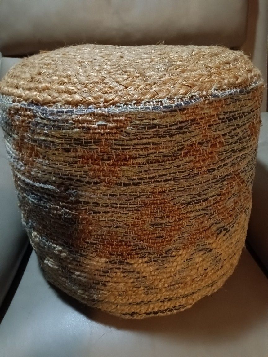 New Large Poof/ Ottoman/ Foot Stool