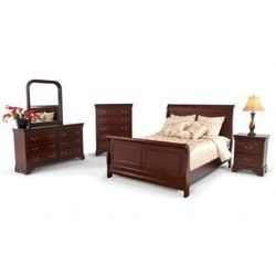 Queen 5 Piece Bedroom Set (Mattress Not Included)