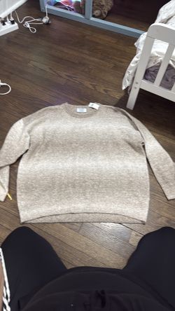 Tan crewneck