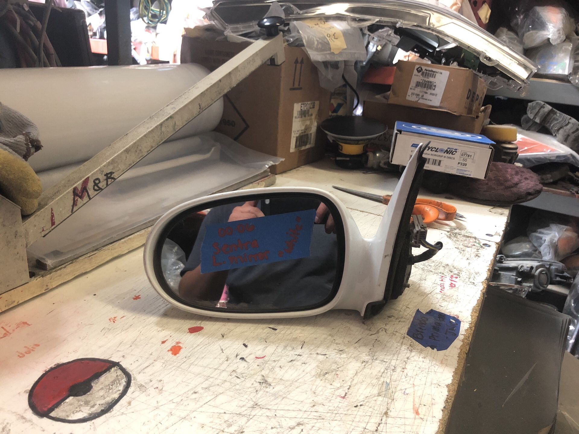 2000-2006 Nissan Sentra Door Mirror