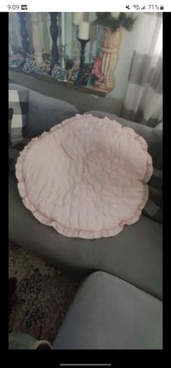 Baby Girl Tummy Time Play Mat