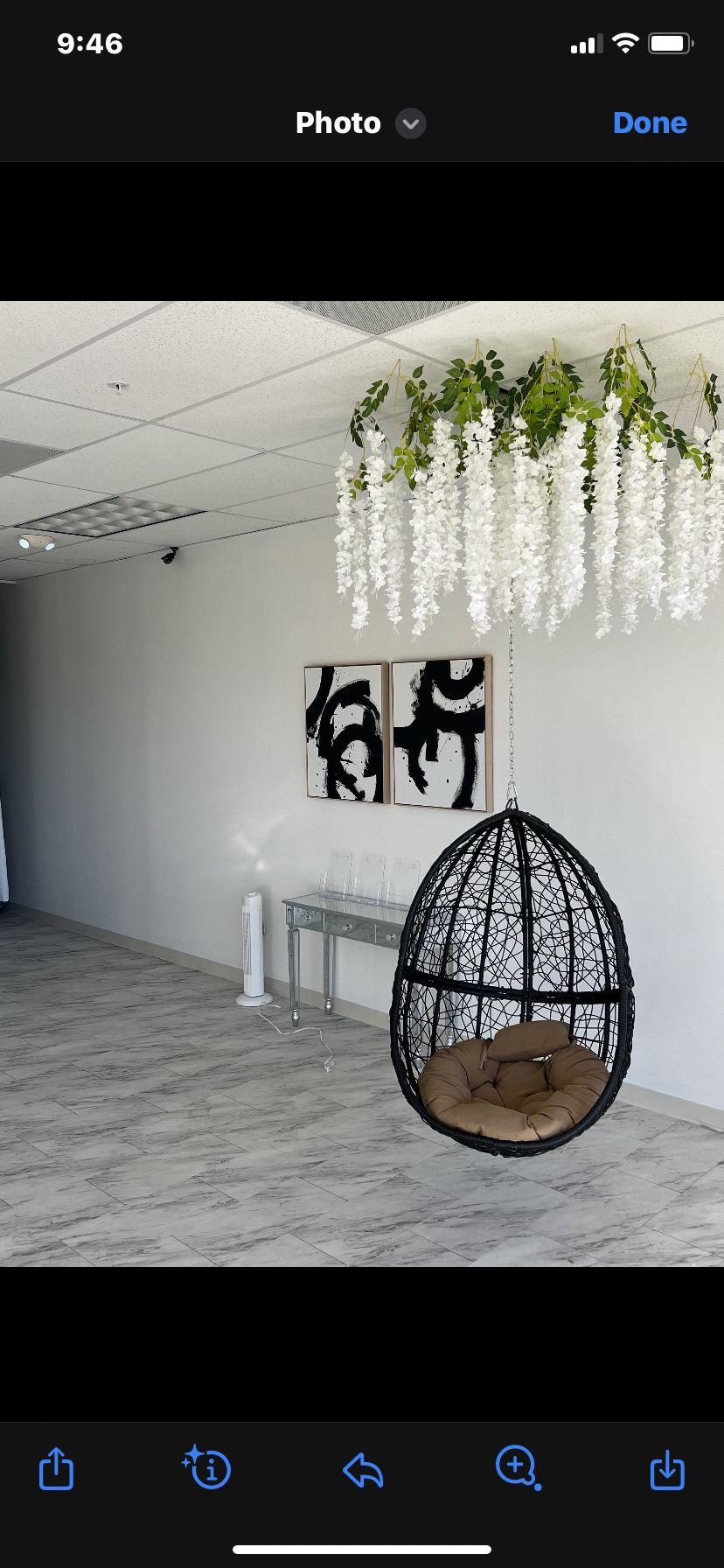 Hanging Egg Chair With Chain
