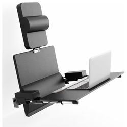 Ergonomic Bed Laptop Desk with Back Support