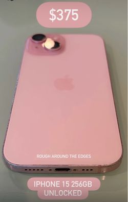 iphone 15 pink unlocked 256gb