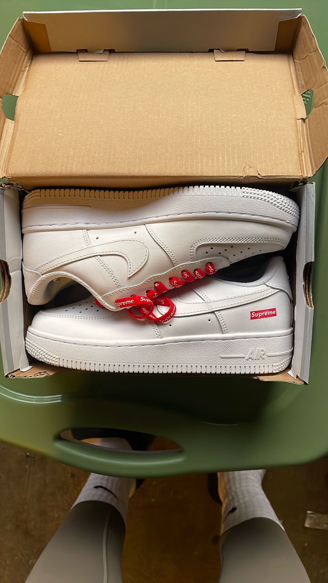 White Air Force One (supreme)