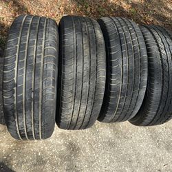 4 Used Tires 215 65 16 Inch. Plenty Of Tread 