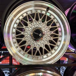 15x7 4x100 BBs Style Wheels 