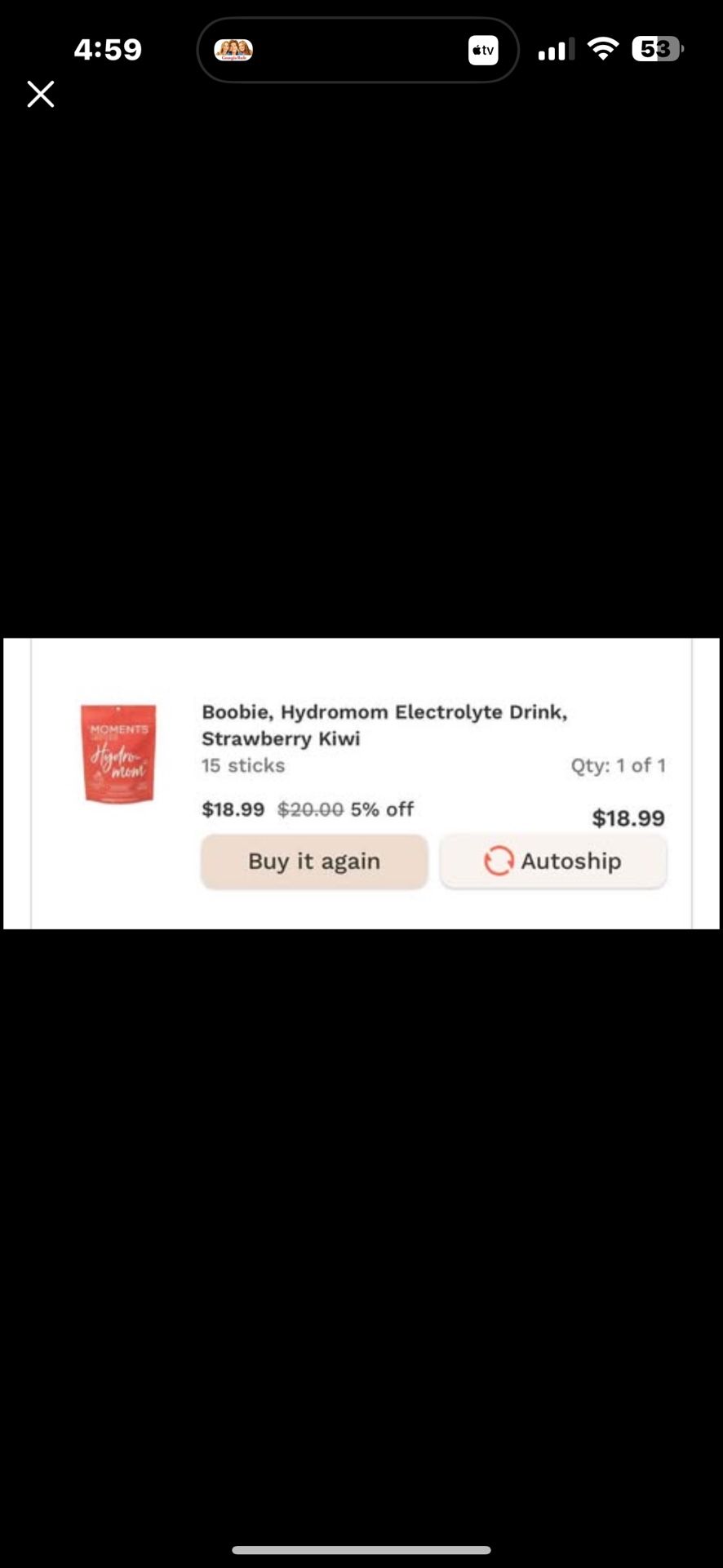 Boob!e Electrolyte Drink